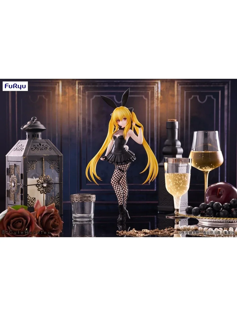 FuRyu BiCute Bunnies To Love-Ru Darkness Golden Darkness Eve Figure NIB US Sellr